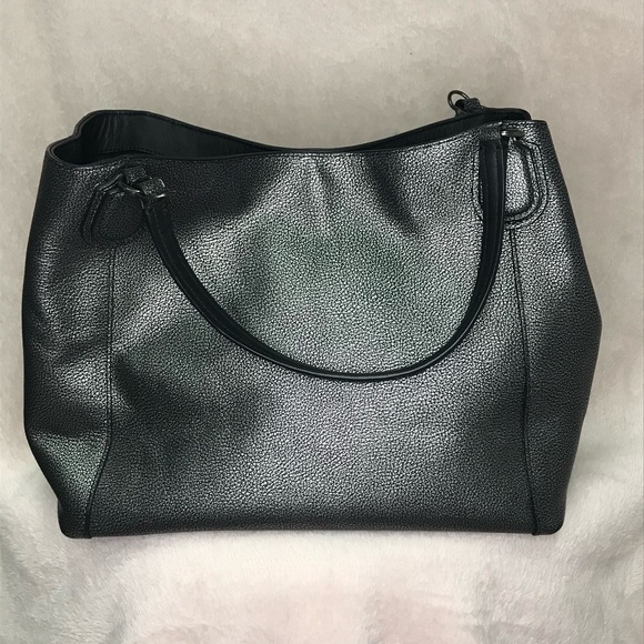 Coach Edie 28 Gunmetal Metallic - Picture 4 of 5